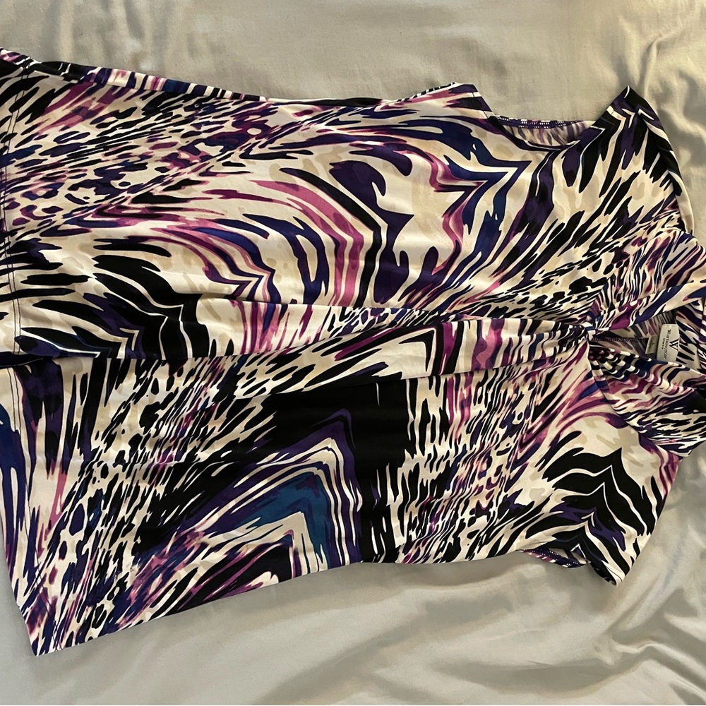 Abstract Patterned Blouse